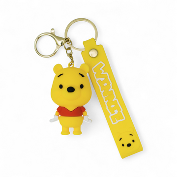 Winnie Silicone Keychain