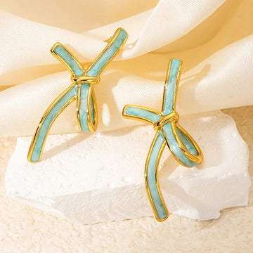 ÉLAN BOWKNOT STUDS