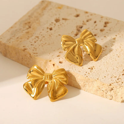 Belva Bow Studs