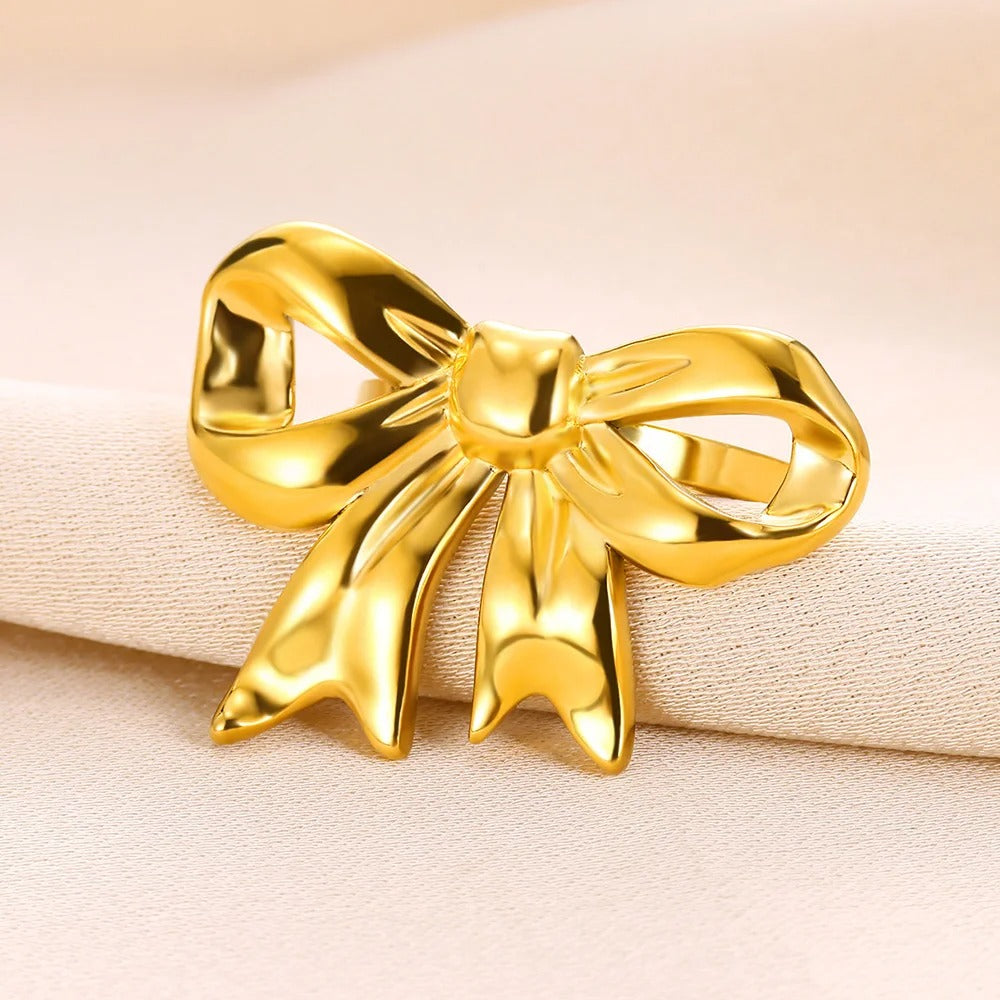 Belle Bow Ring - Adjustable