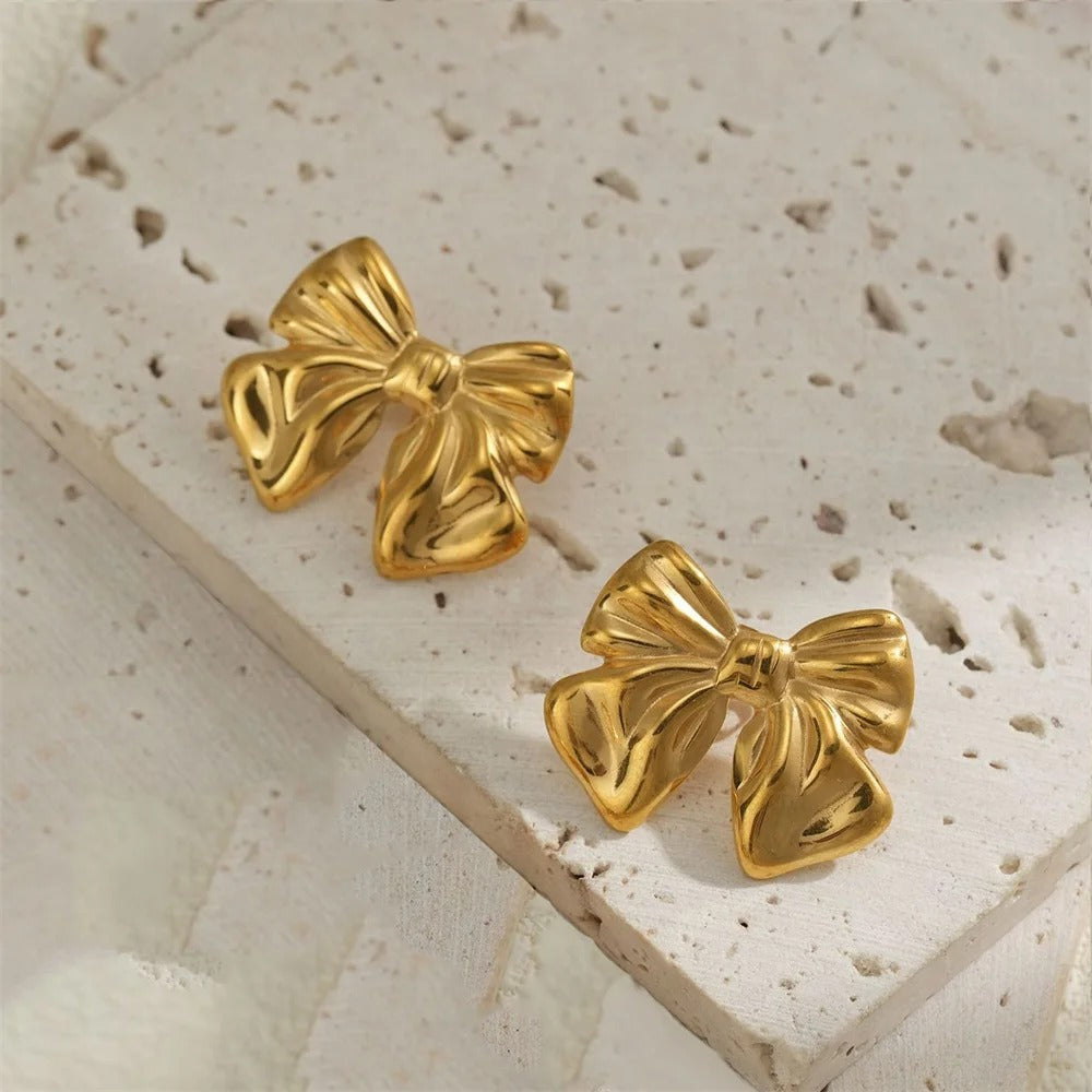 Belva Bow Studs