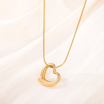 Open Heart Necklace