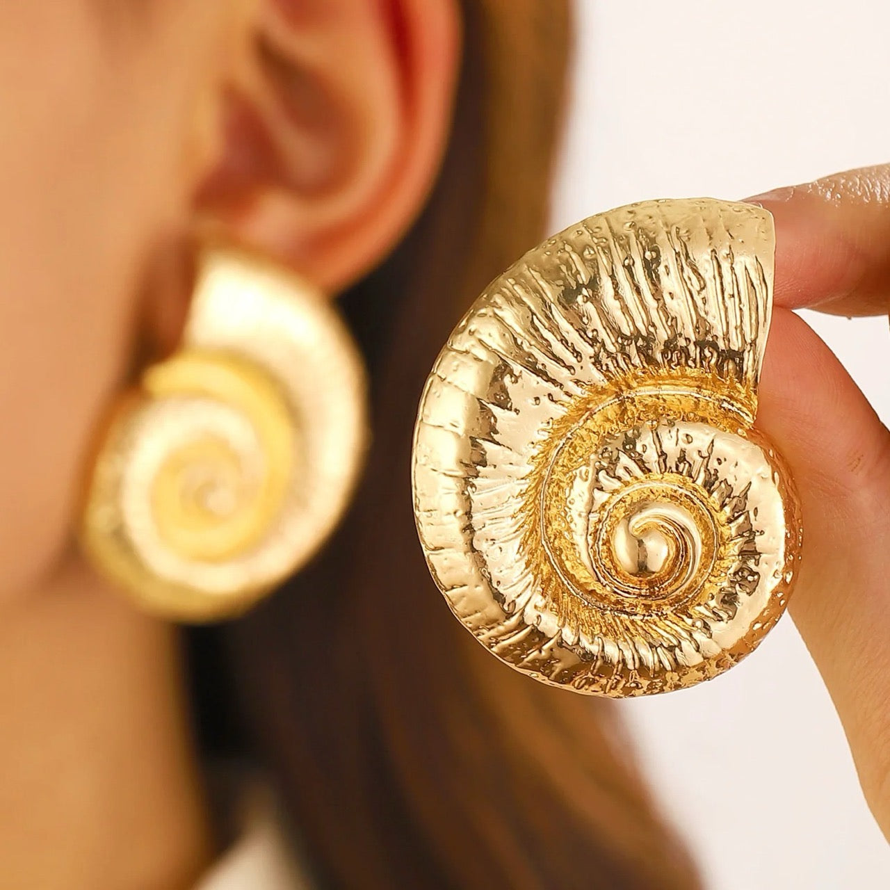 Nautilus Luxe Studs