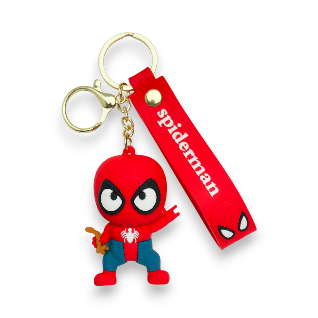 3D Spider-Man Figurine Keychain for Bags and Collectors