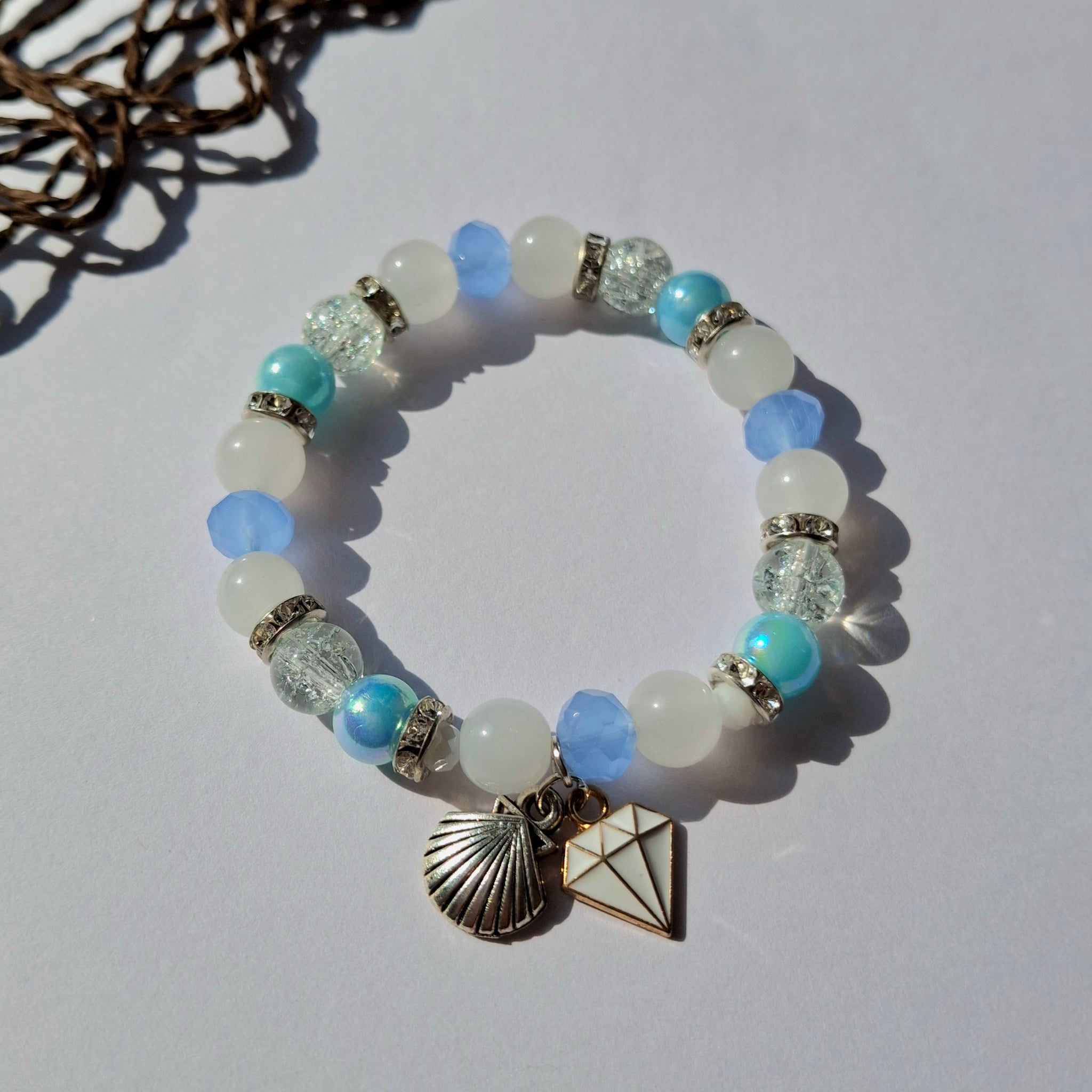 Diamond Shell Bracelet